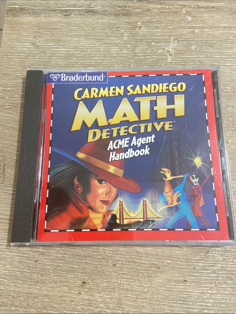 Carmen Sandiego: Math Detective (PC, 1998) For Windows 95/Mac With Manual